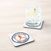 Leer van het kronkelen houden bier onderzetter (Rechterzijde)