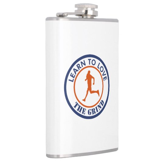 Leer van het kronkelen houden heupfles (Rechts)