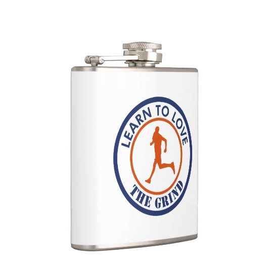 Leer van het kronkelen houden heupfles (Rechts)