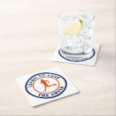 Leer van het kronkelen houden kartonnen onderzetters (Insitu)