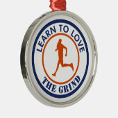 Leer van het kronkelen houden metalen ornament (Rechts)