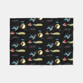 Leer vliegen fleece deken (Voorkant (Horizontaal))