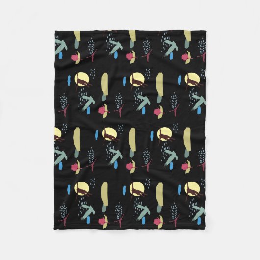 Leer vliegen fleece deken (Voorkant)