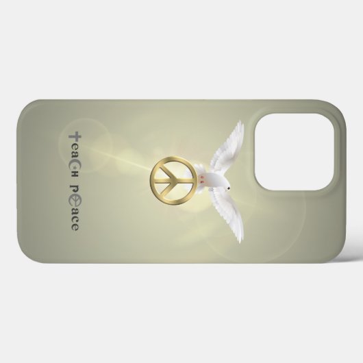 Leer vrede | Case-Mate iPhone case (Achterkant (horizontaal))