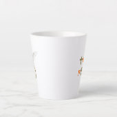 Leer Vrede | Latte Mok (Voorkant)