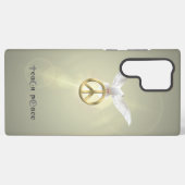 Leer vrede | samsung galaxy hoesje (Achterkant horizontaal)