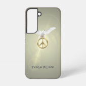 Leer vrede | samsung galaxy hoesje (Achterkant)