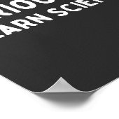 Leer Wetenschap Poster (Hoek)