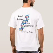 leer wetenschap ... t-shirt (Achterkant)