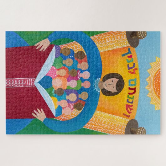 Leer ze goed naar uw kinderen legpuzzel (Horizontaal)