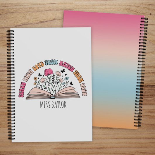 Leer ze, hou van ze, kijk hoe ze leraar worden planner