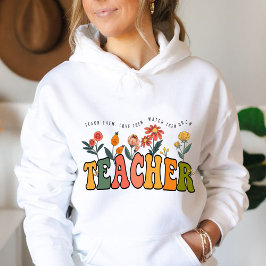 Leer ze, hou van ze, zie ze groeien. Cadeau voor l Hoodie