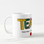 Leer ze, hou van ze, zie ze groeien koffiemok (Links)