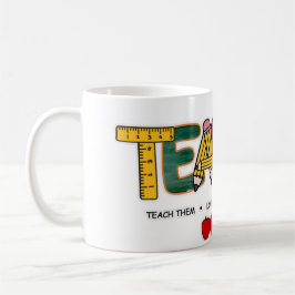 Leer ze, hou van ze, zie ze groeien koffiemok