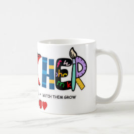 Leer ze, hou van ze, zie ze groeien koffiemok