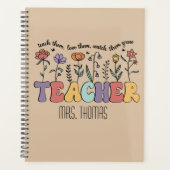 Leer ze positieve bevestigingen aangepaste leraar planner (Voorkant)