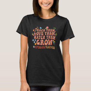 Leer ze van hun houden: kijk hoe ze 1e graad T gro T-shirt