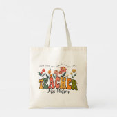 Leer ze van ze houden om te kijken. Gepersonalisee Tote Bag (Achterkant)