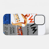 Leer Zwemmen iPhone Hoesje (Achterkant horizontaal)