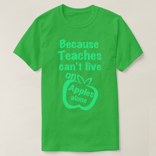 Leerappel T-shirt (Design voorkant)