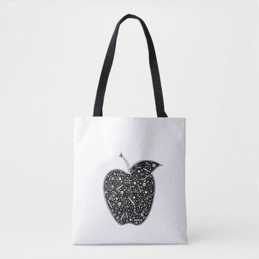 Leerappel Tote Bag (Voorkant)