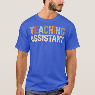 Leerassistent beroep t-shirt