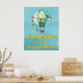 Leeravontuur Leerleslokaal Inspirerend Poster (Keuken)