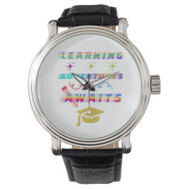 Leeravontuur wacht, eerste schooldag horloge