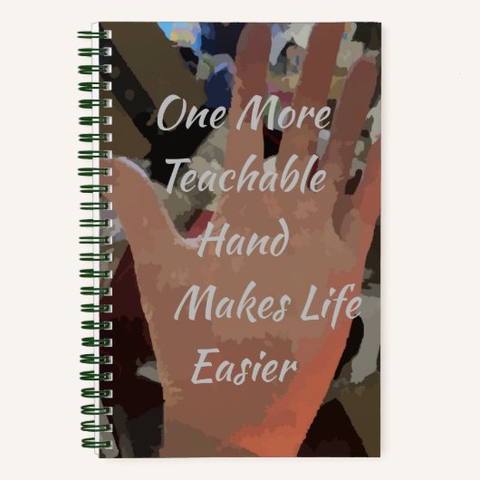 Leerbaar handboek notitieboek (Voorkant)