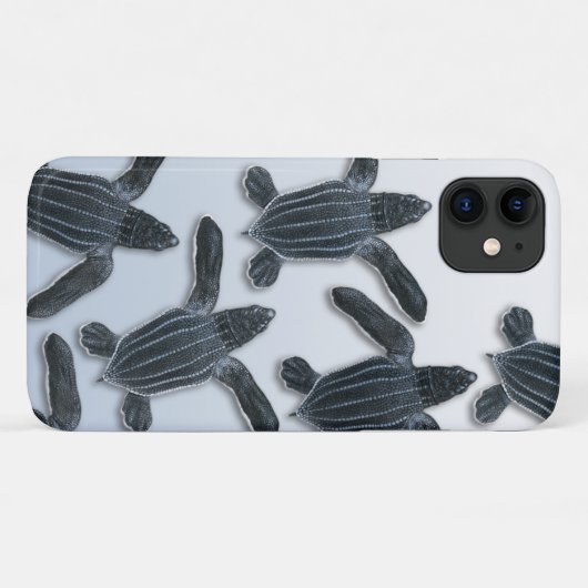 Leerbackschildpad iPhone Hoesje (Achterkant (horizontaal))