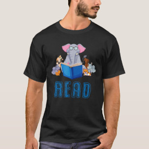 Leerbibliotheek Lees boek Club Piggie Elephant Pig T-shirt