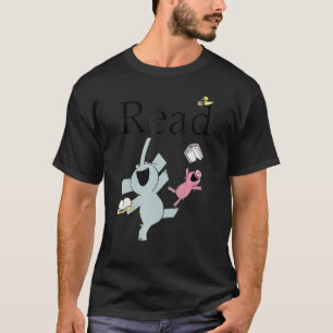 Leerbibliotheek Lees boek Club Piggie Elephant Pig T-shirt