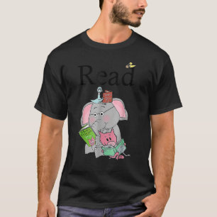 Leerbibliotheek Lees boek Club Piggie Elephant Pig T-shirt