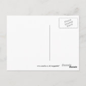 Leerbomen op het Briefkaart van het Ashdown Forest (Achterkant)