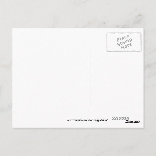 Leerbomen op het Briefkaart van het Ashdown Forest (Achterkant)