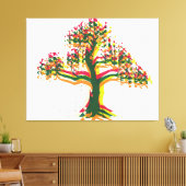 Leerboom Canvas Afdruk (Insitu (Woonkamer))