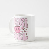 Leerbrandstof Koffiemok (Voorkant links)