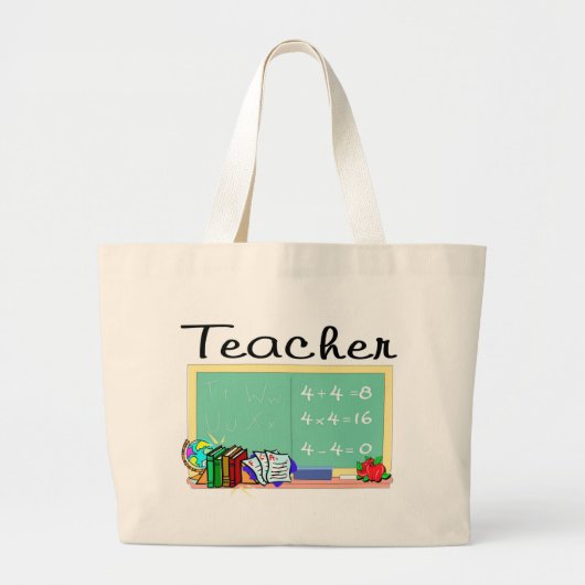 Leercadeaus Grote Tote Bag (Voorkant)