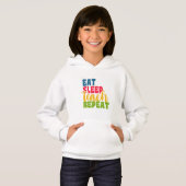 Leerdag Eat Sleep Teach Herhaal (Voorkant volledig)