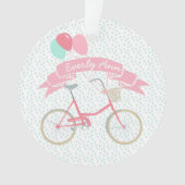 Leerde fietsen verloren het trainingswiel ornament (voorkant)