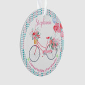 Leerde fietsen verloren het trainingswiel ornament (voorkant)
