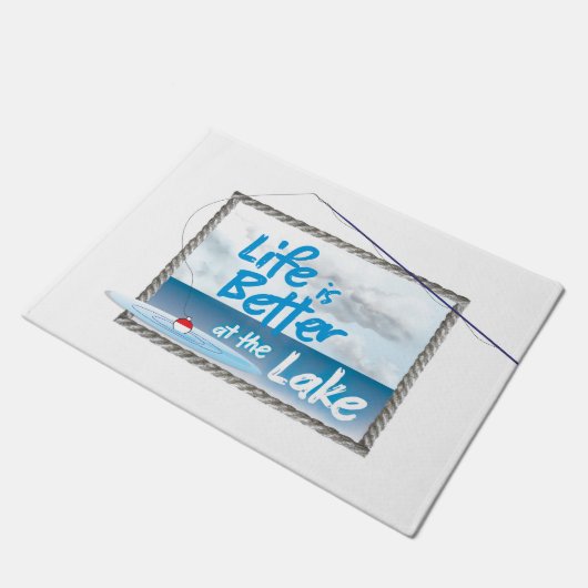 Leerdoormat meer deurmat (Schuin)