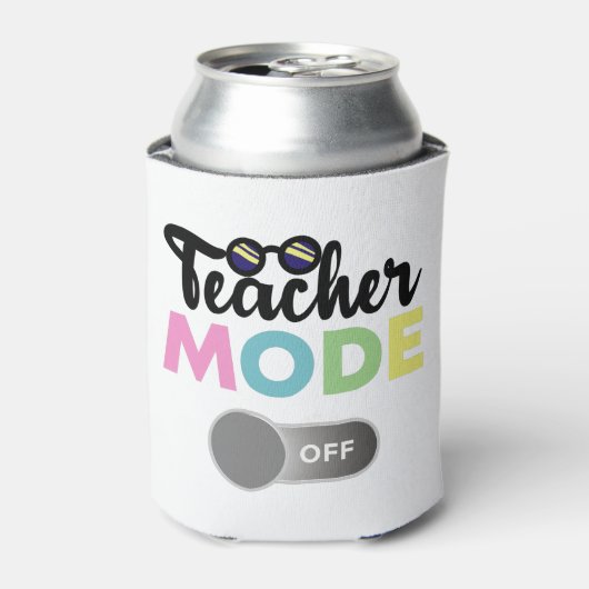 Leerermodus uit grappigheid Afgelopen dag schoolja Blikjeskoeler (Blikje Voorkant)