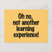 Leerervaring Briefkaart (Voorkant)