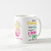 LEERFUNNY IS EEN PINEAPPEL KOFFIEMOK (Voorkant rechts)