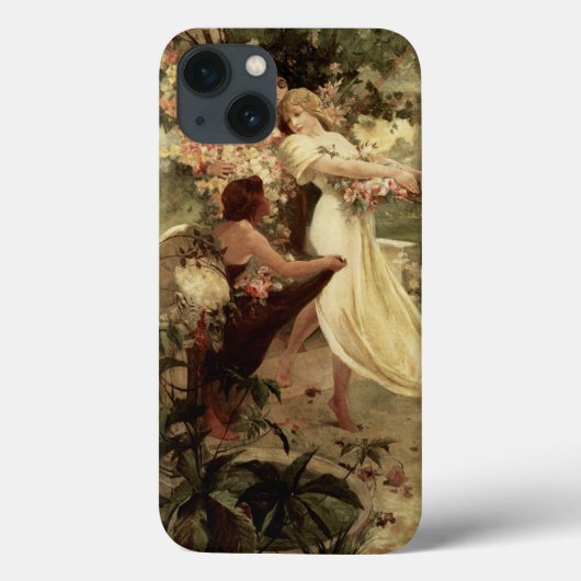 Leergeest van Alphonse Mucha Case-Mate iPhone Case (Achterkant)