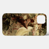 Leergeest van Alphonse Mucha Case-Mate iPhone Case (Achterkant (horizontaal))