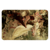 Leergeest van Alphonse Mucha Magneet (Horizontaal)