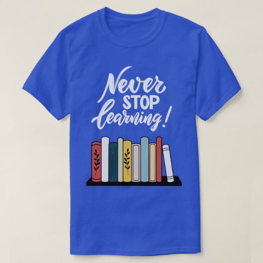 Leerinspiratie lezen van kinderen Mam lezen T-shirt (Design voorkant)