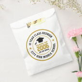 Leerjaar van de Reunion College op de middelbare s Bedankzakje (Gezegeld)